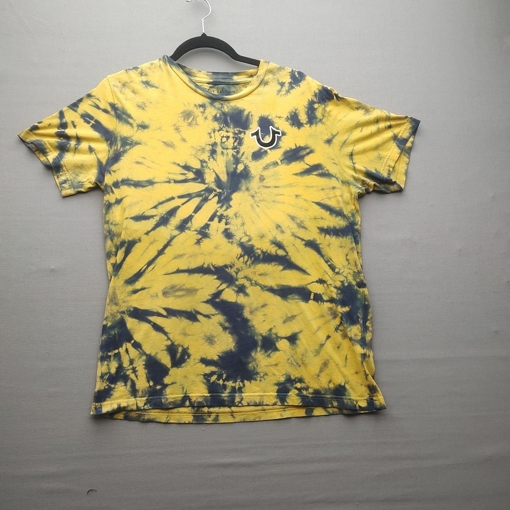 True Religion Men's Tie Dye Medium T-shirt